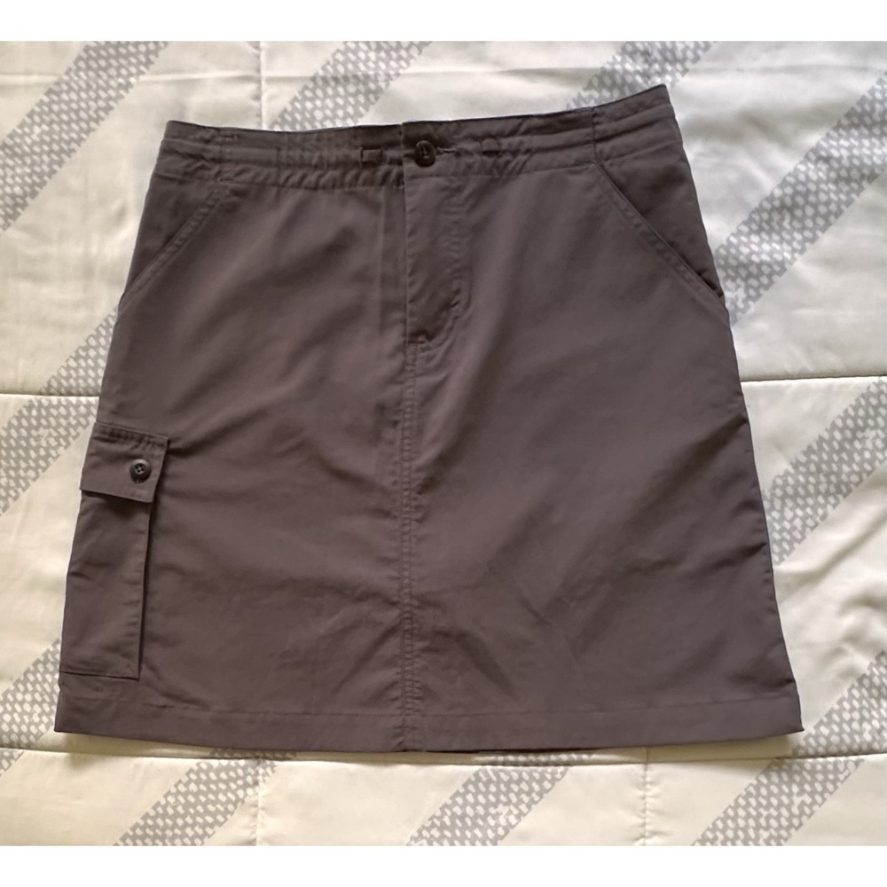 Patagonia Women's 4 Skort Brown Hiking Outdoor Gorpcore Summer Travel Activewear